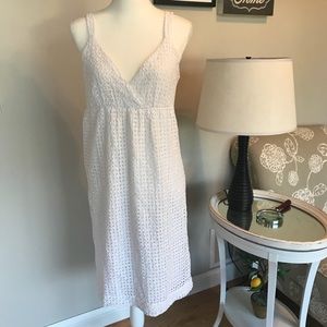 White Eyelet Dress a.n.a Size 10